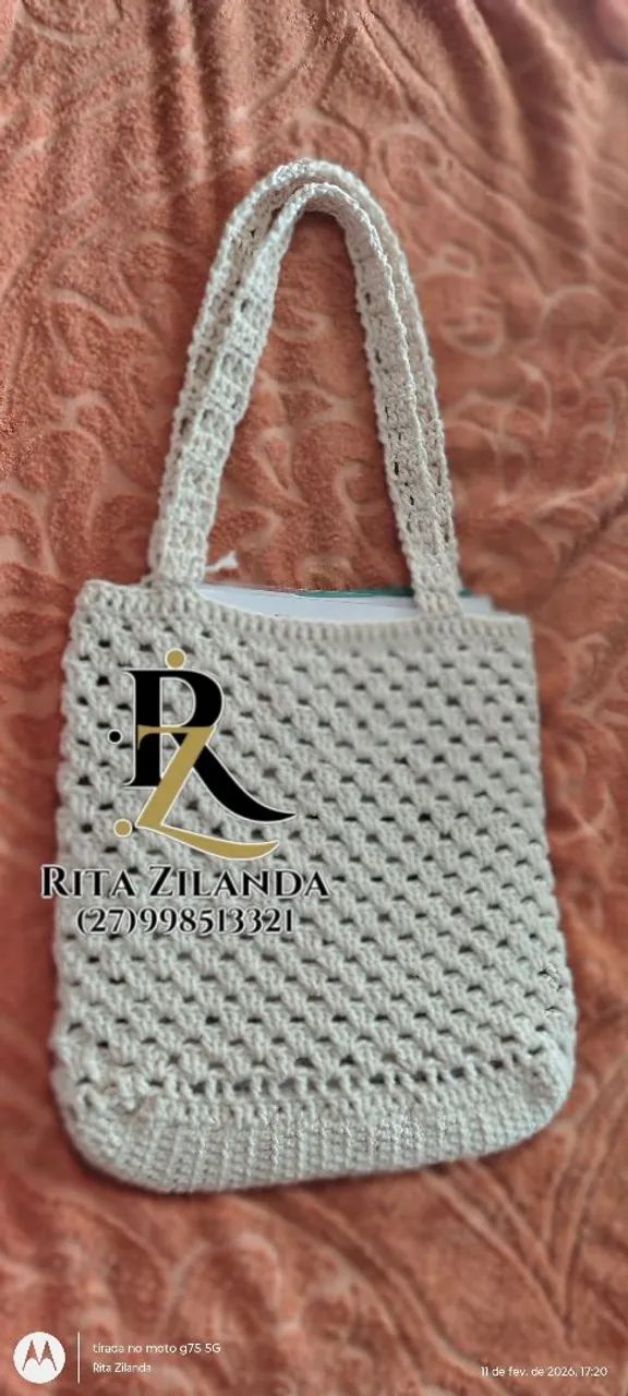 Bolsa de Crochê 