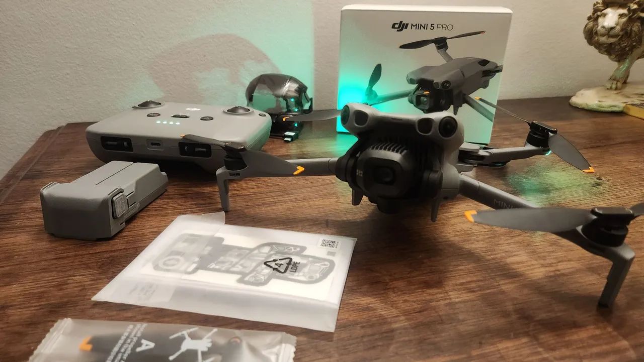 Dji Mini 5 Pro com 2 baterias. - Foto 2