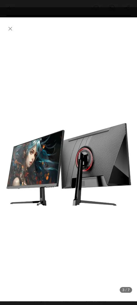 Monitor Gamer HQ 27 Polegadas 100Hz HDMI e DisplayPort semi novo pouco usado - Foto 3