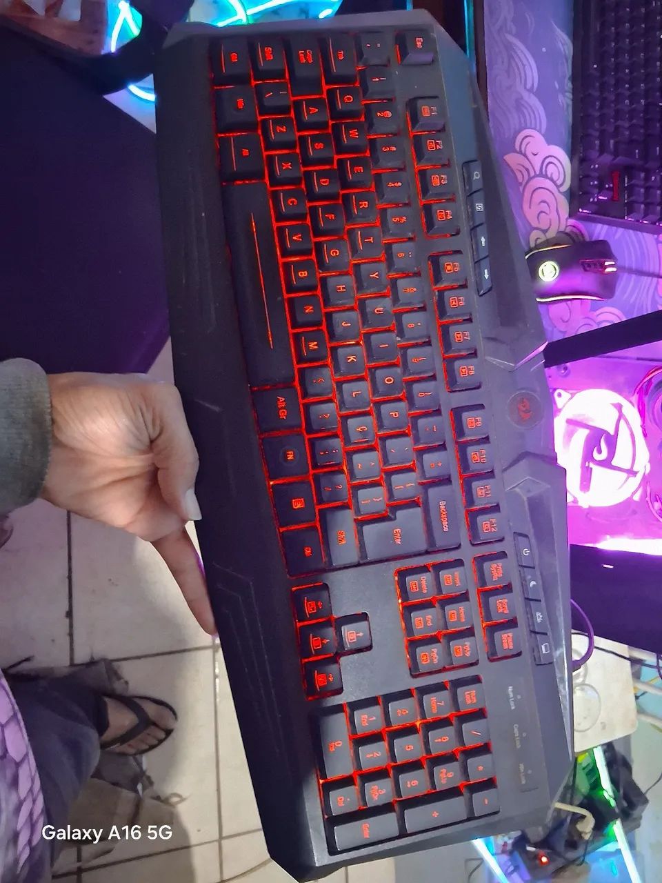Teclado redragon rgb - Foto 2