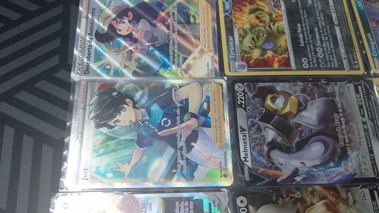 Kit Pokémon TCG (2 Decks, Cartas Raras, Moedas, e mais) - Foto 4