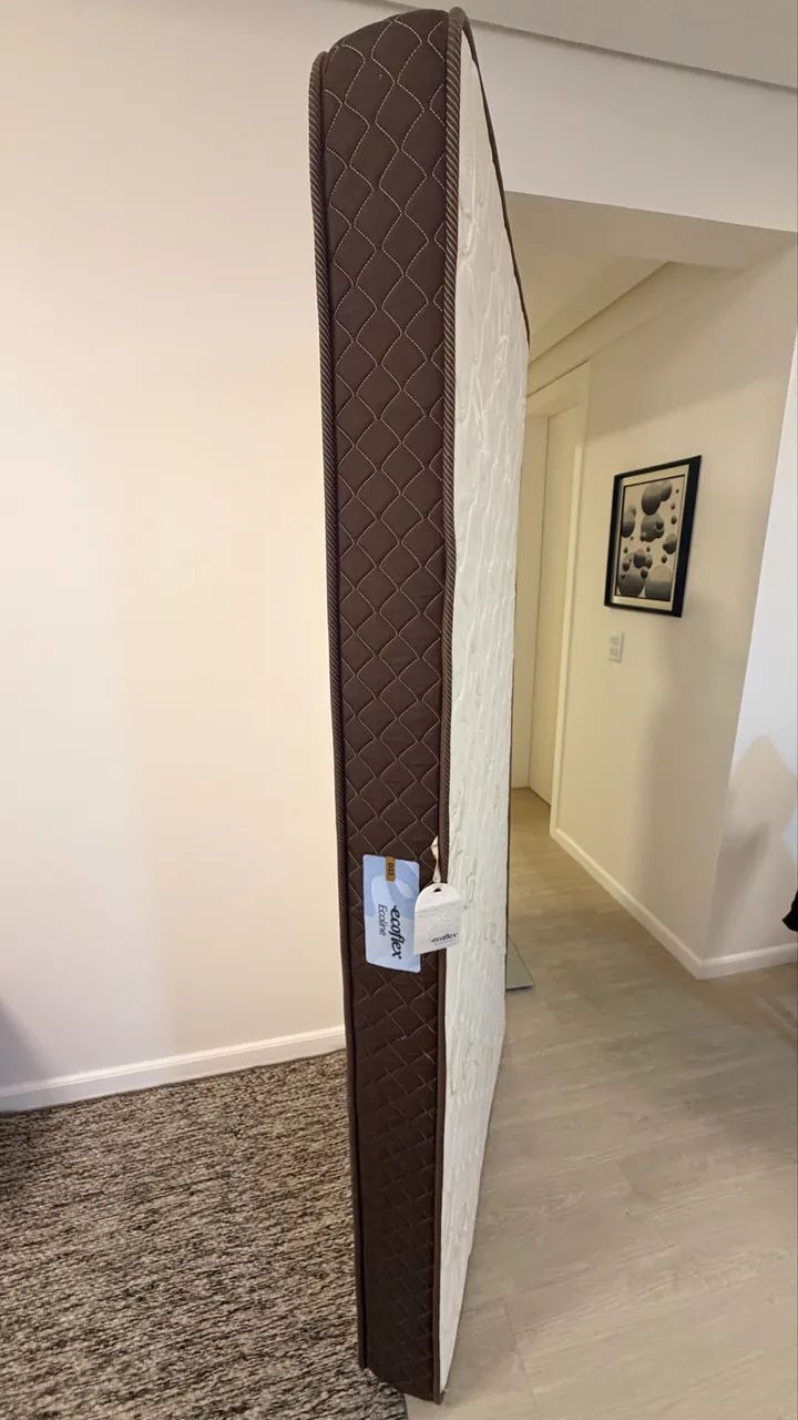 Colchão solteiro ecoflex. - retirar no itacorubi  - Foto 3