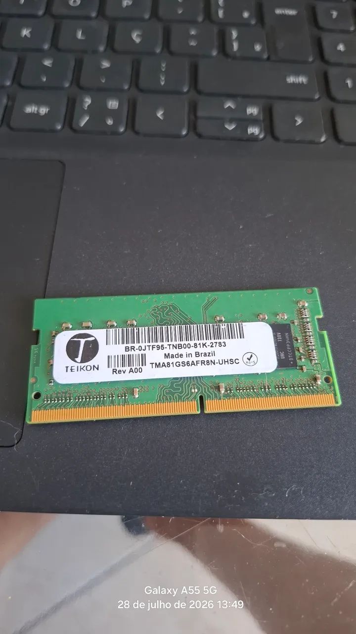 Memoria Teikon Ddr4 8gb Notebook Pc4-2400t 1rx8