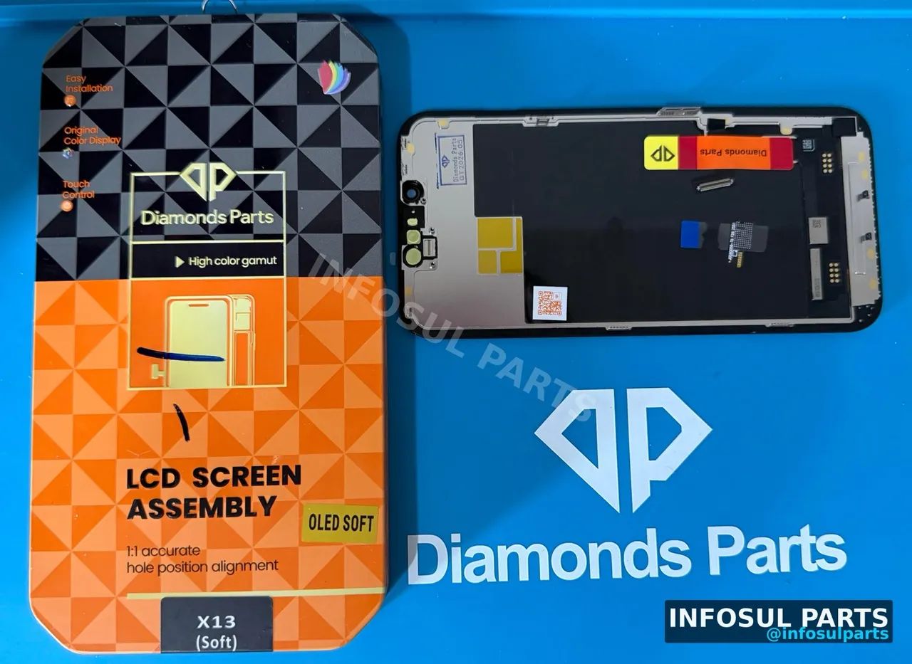 Tela IPhone 13 soft oled Diamonds
