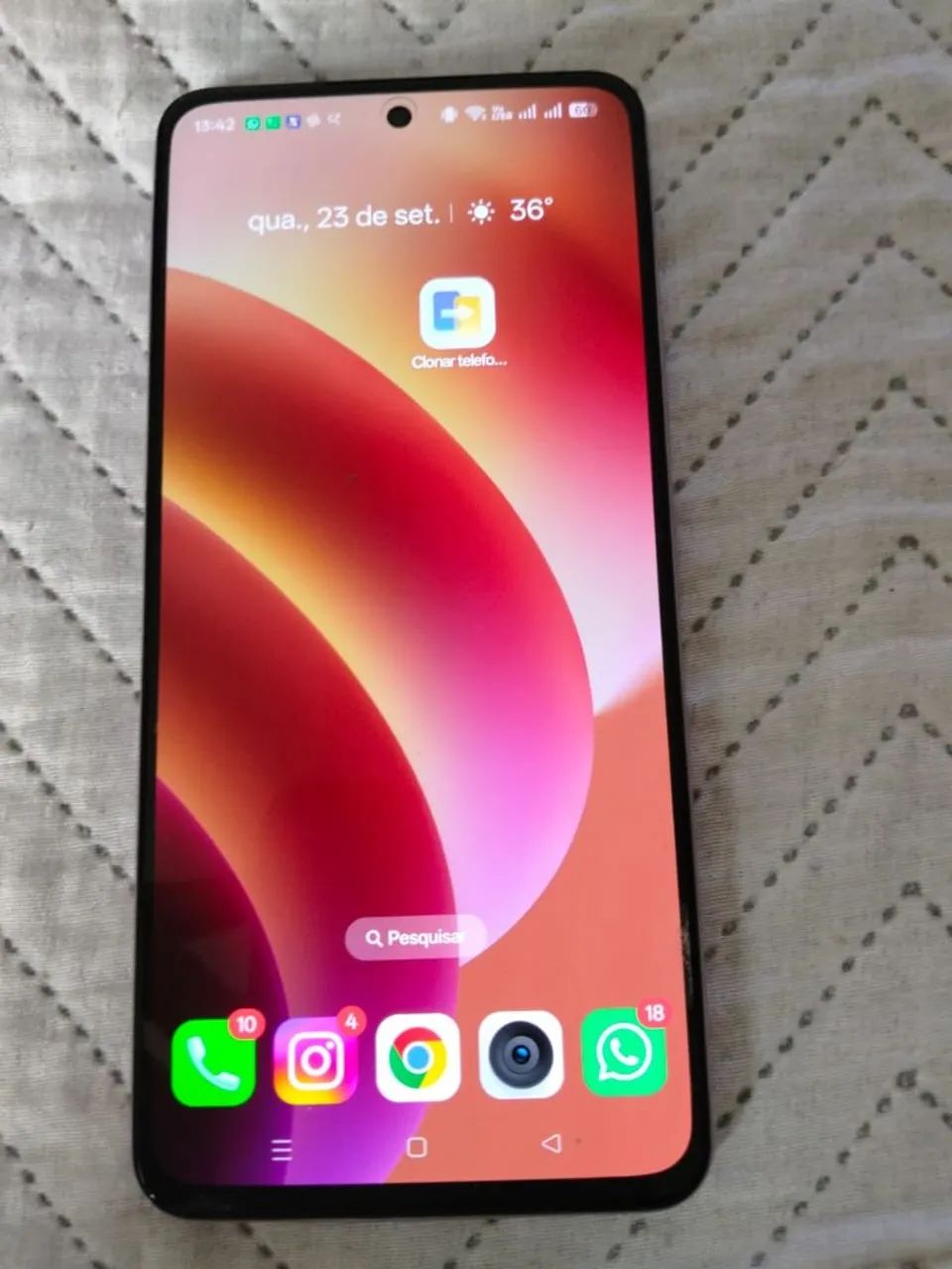 Celular Realme 14T 5G/256G - Foto 2