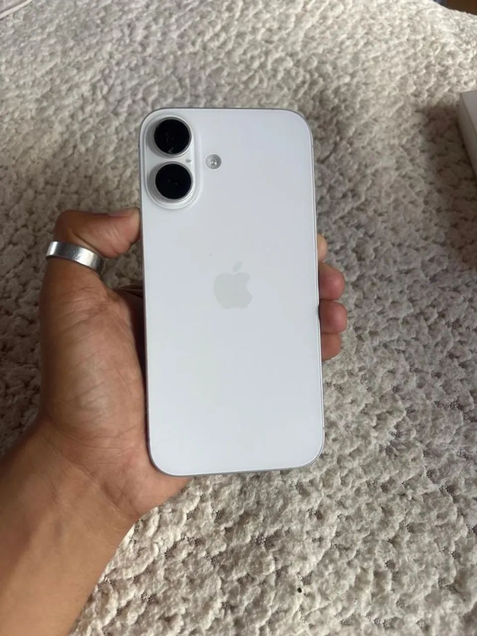 iPhone 16 branco 128GB em ótimo estado ?<br> - Foto 3