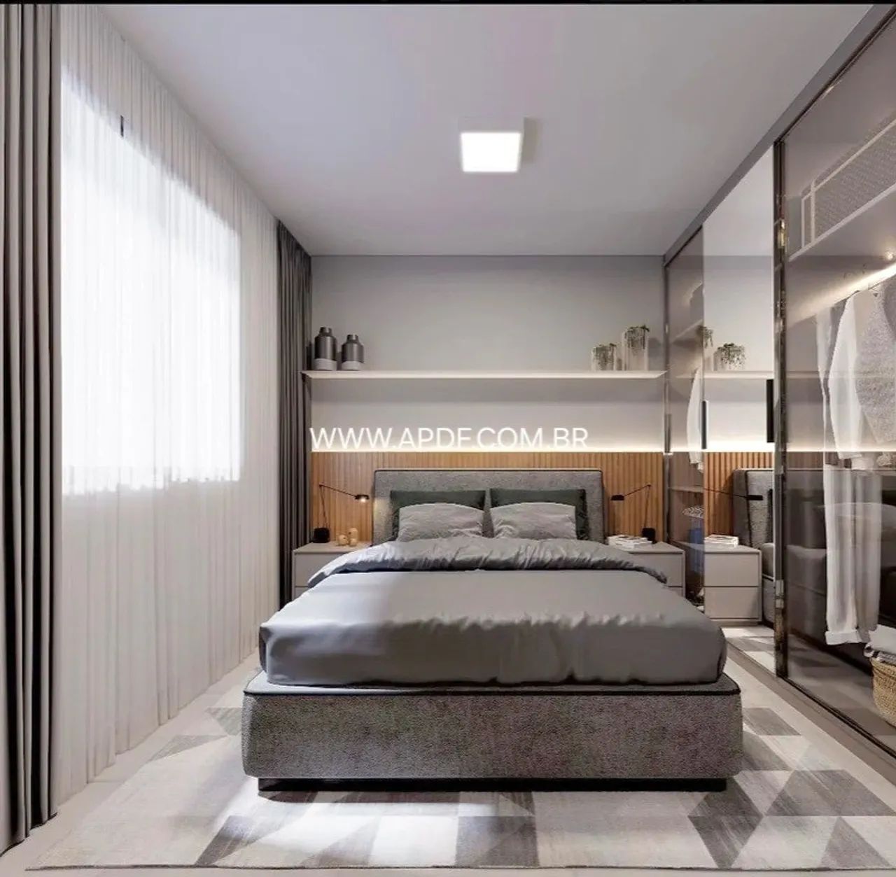 Apartamento 2 Quartos para Venda em Brasília, Areal (Águas Claras), 2 dormitórios, 1 banhe - Foto 6