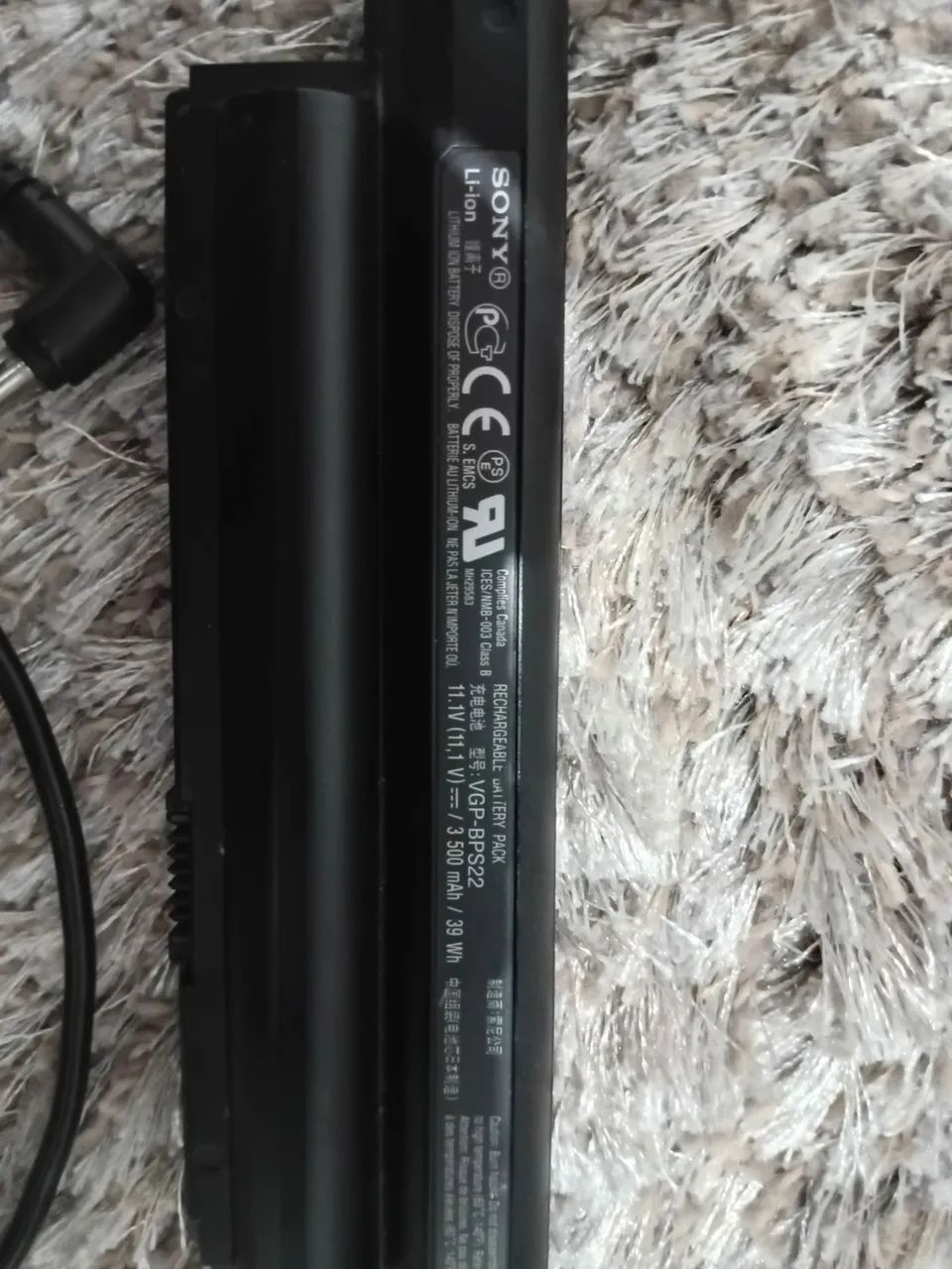 Bateria + Carregador Sony Vaio Original  - Foto 3