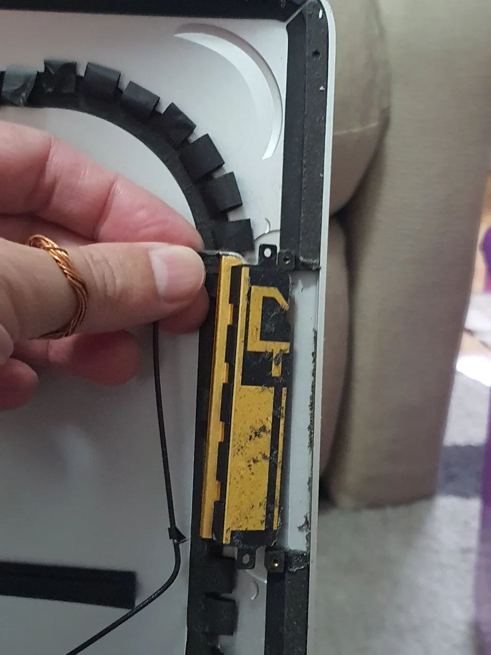 Wireless Antenas wi-fi iMac A1419 2012 de 27pol  - Foto 4