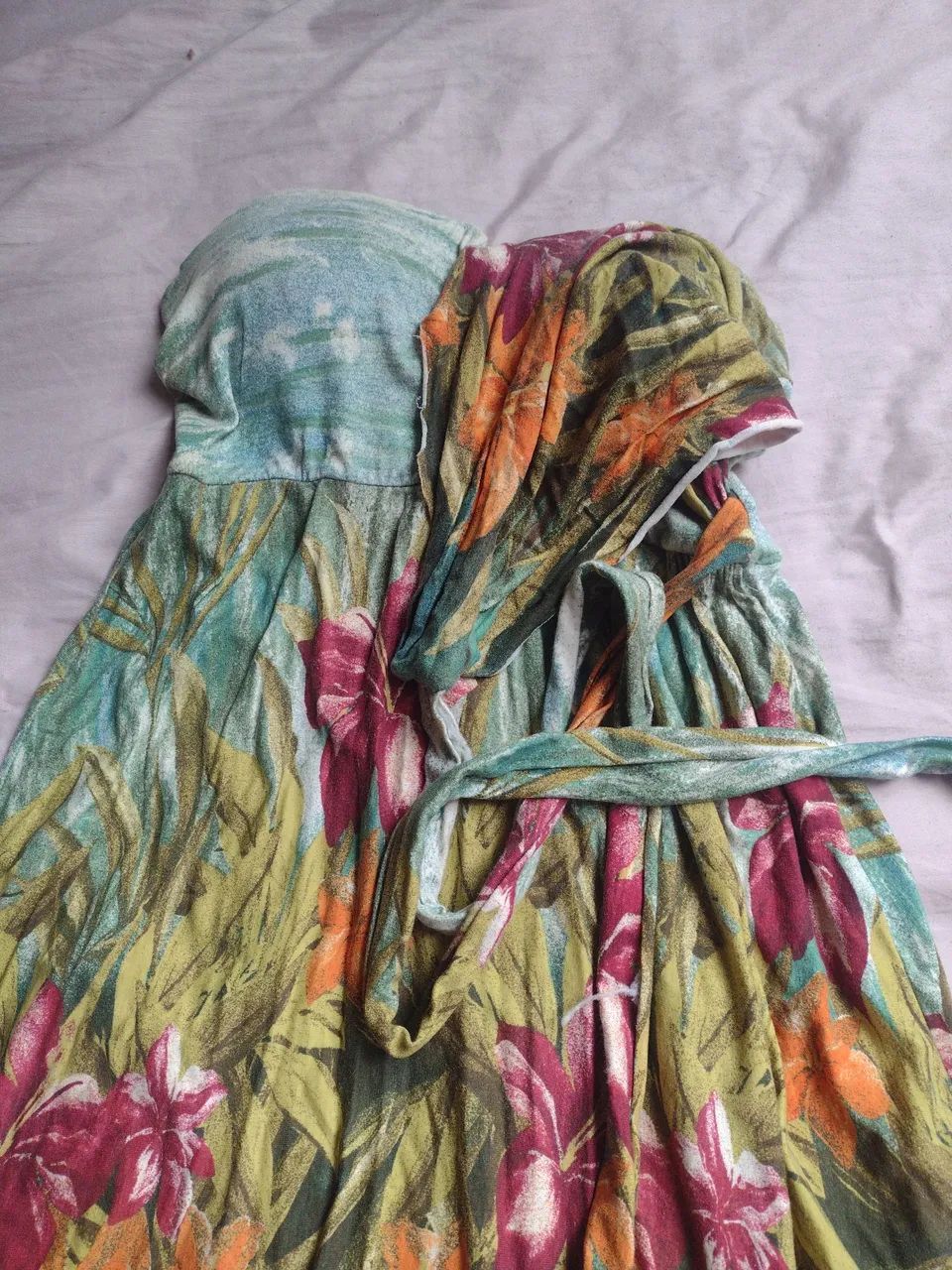Vestido estampado curto - Foto 2
