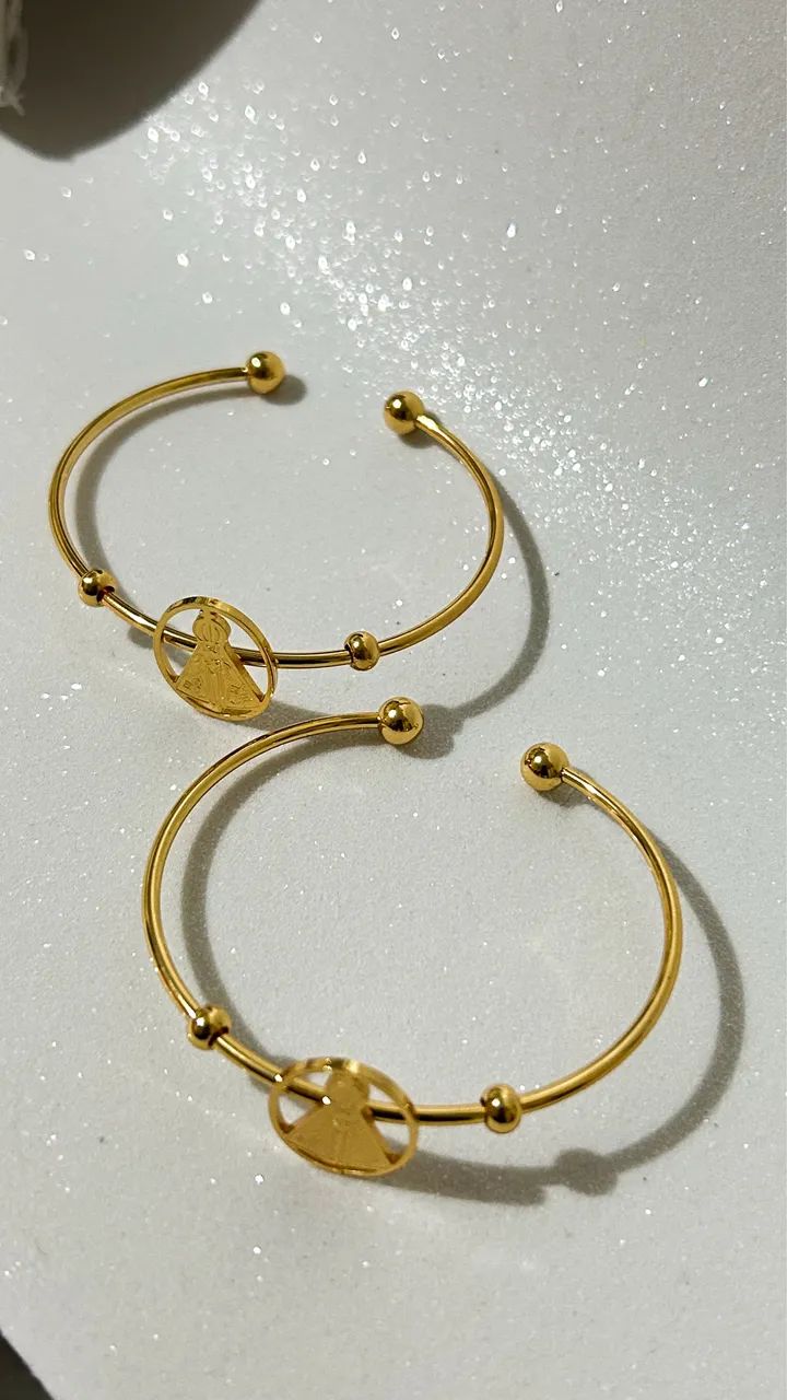 Bracelete Aço Inox Nossa Senhora - Foto 3