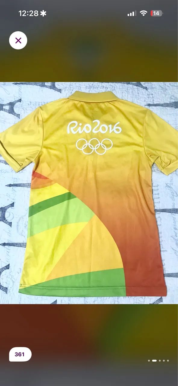 Camiseta olimpiadas rio 2016 - Foto 2