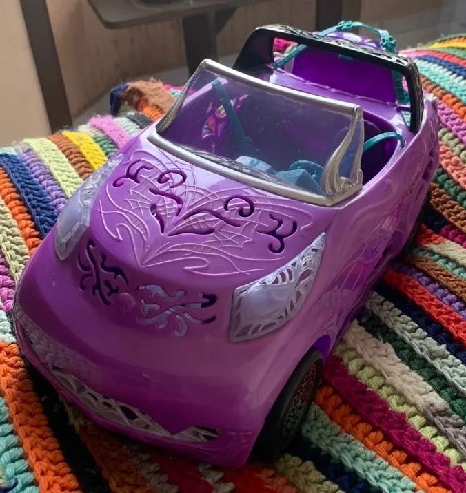 Carro roxo da Monster High - Foto 4