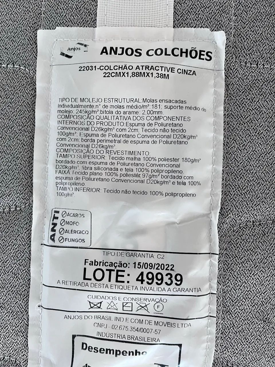 Colchão Anjos Atractive Casal - Foto 4