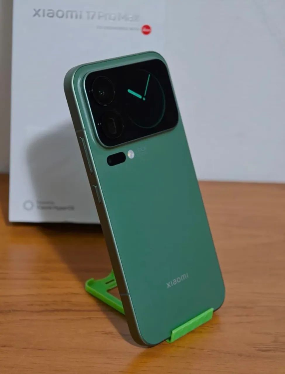 Xiaomi 17 Pro Max verde 512GB completo com Rom global  - Foto 4