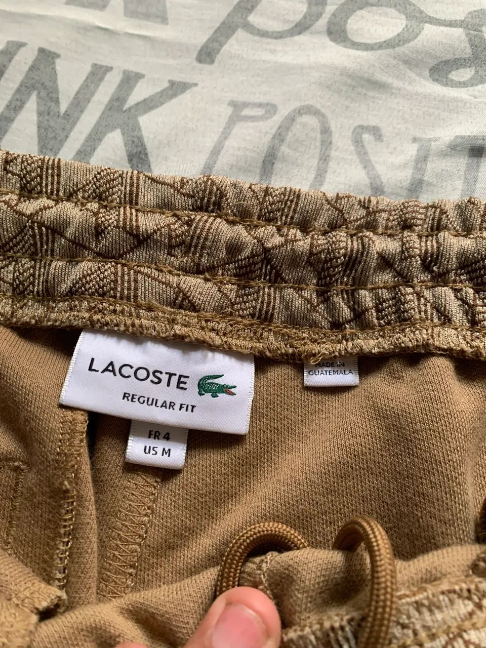 Calça moletom Lacoste monograma Og - Foto 4