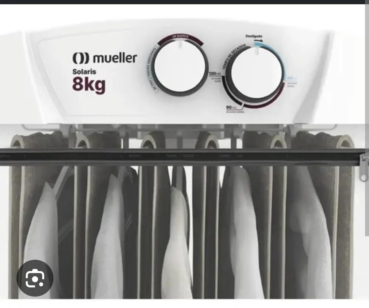 Secadora de parede 8kg Mueller