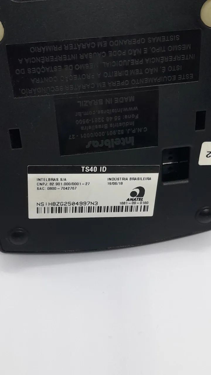 Base de telefone intelbras ts40 id - Foto 3