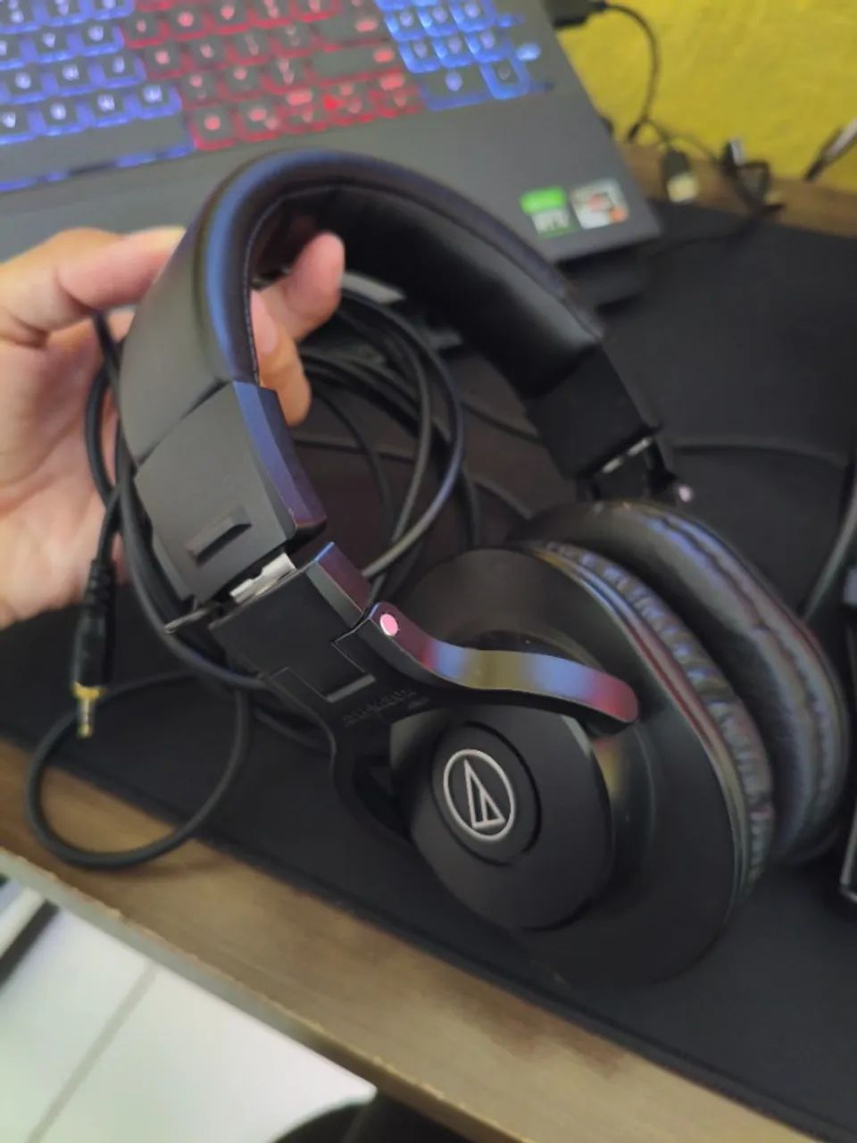 Fone audio technica ath-m30x - Foto 4