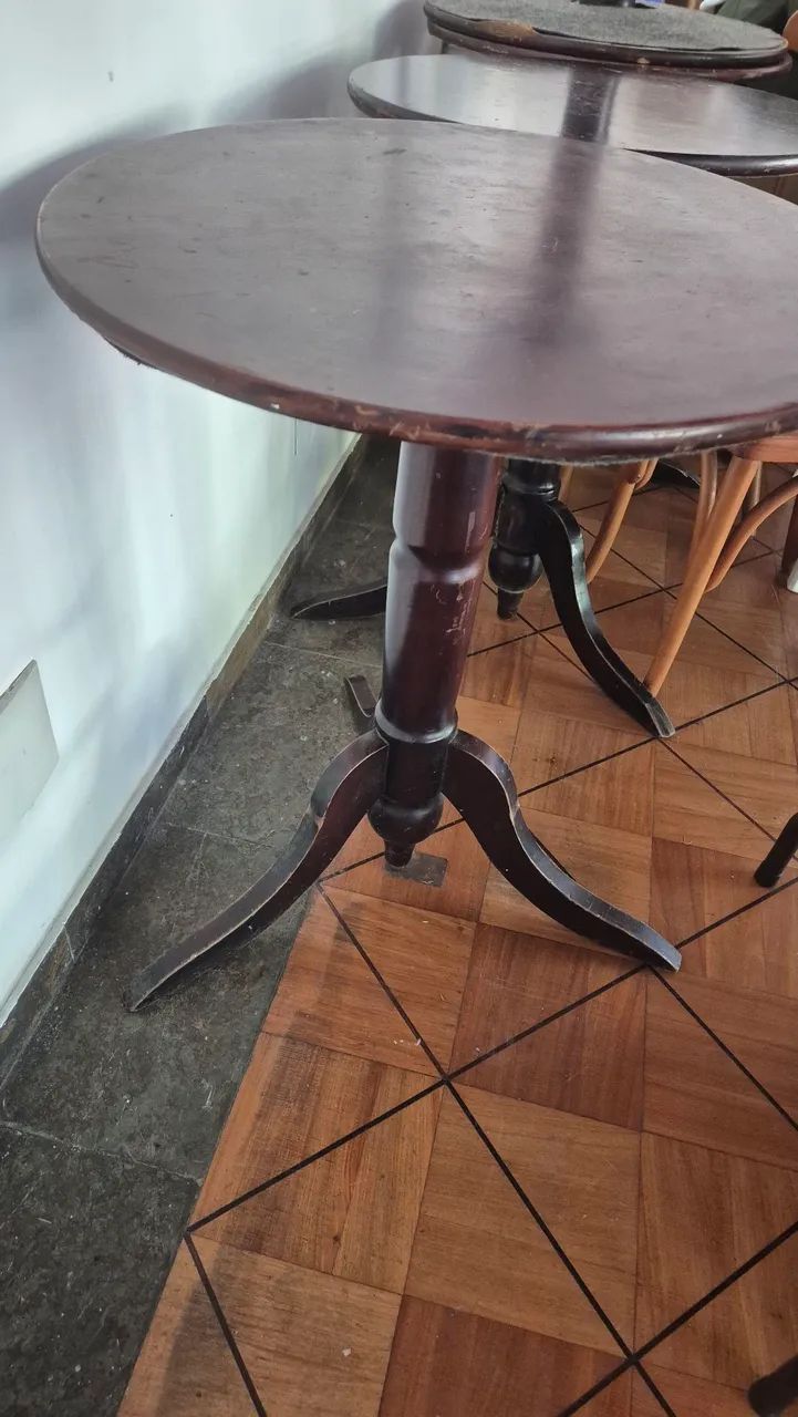 Vendo 5 mesinhas bistrô baixa rústica  - Foto 5