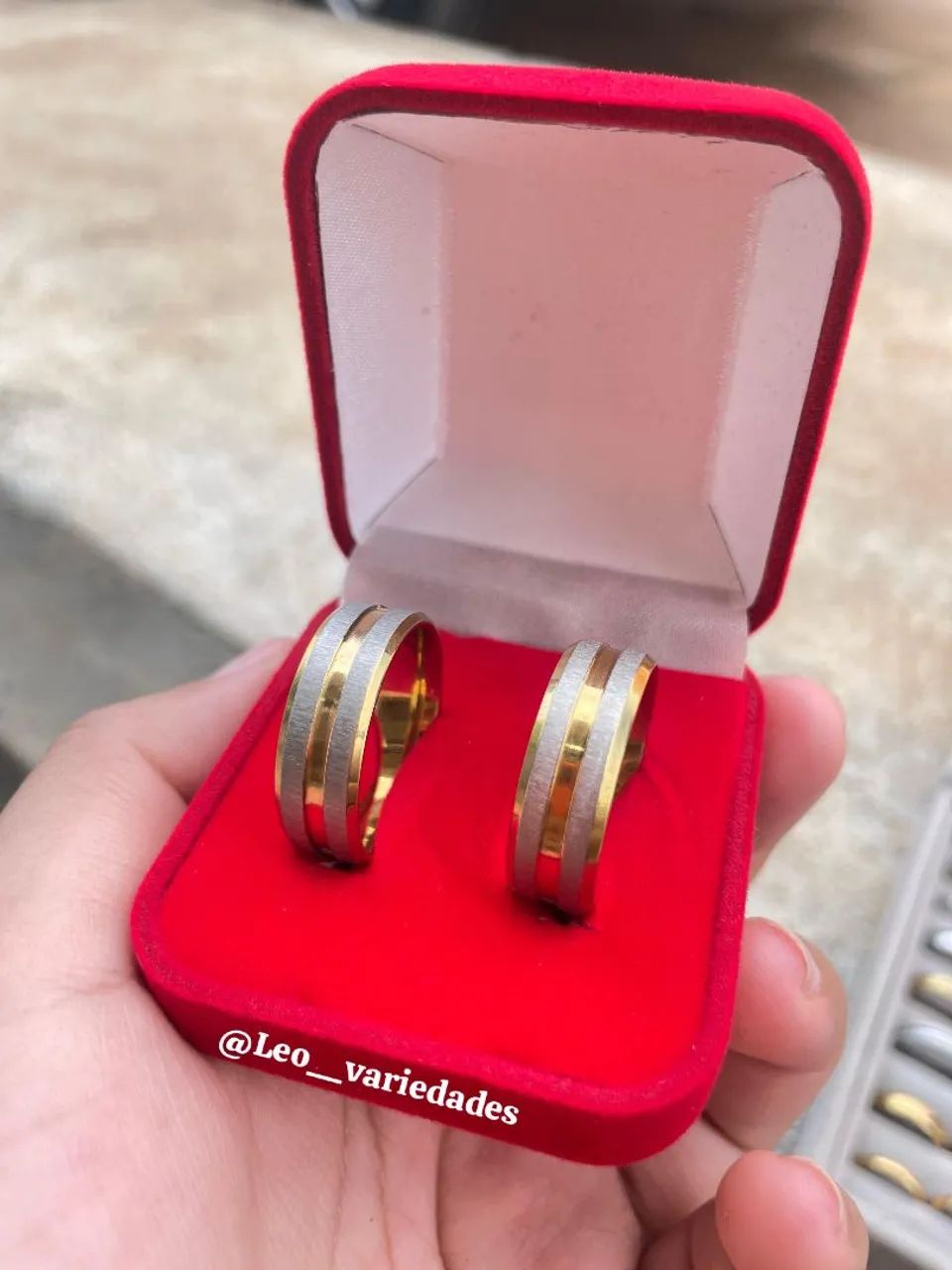 Alianças para casal - Foto 2