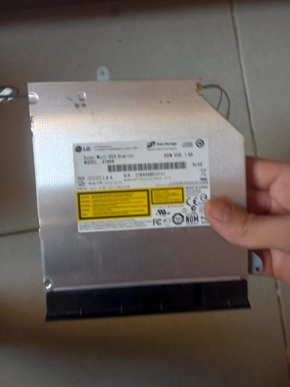 Leitor de DVD de notebook LG GT80N - Foto 2