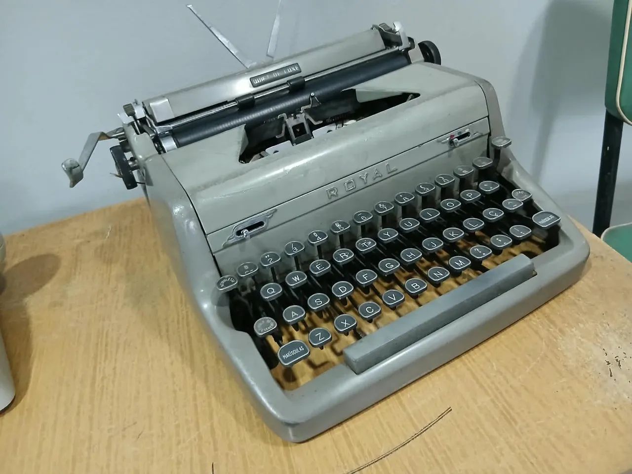 Máquina de escrever antiga