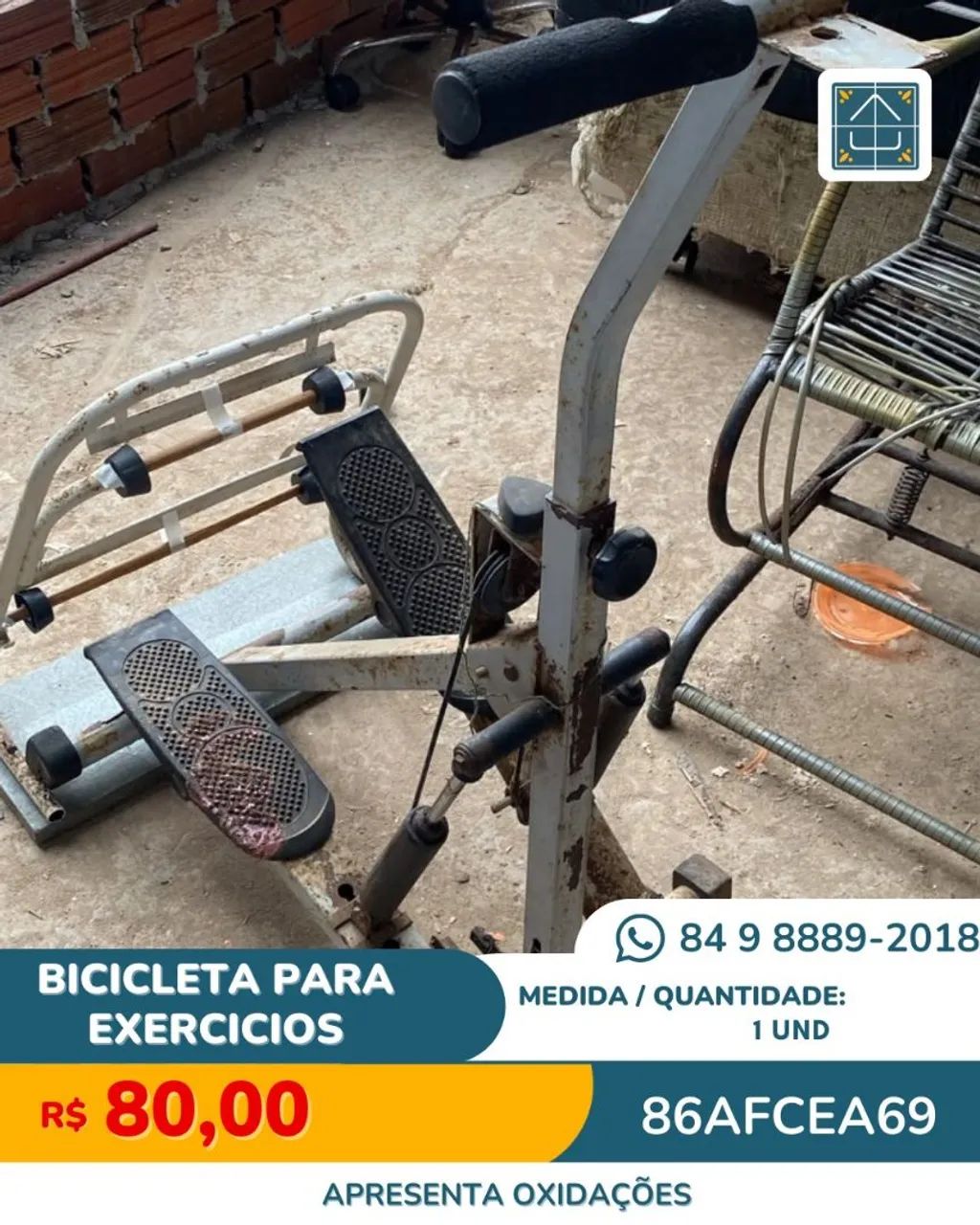 BICICLETA PARA EXERCÍCIOS