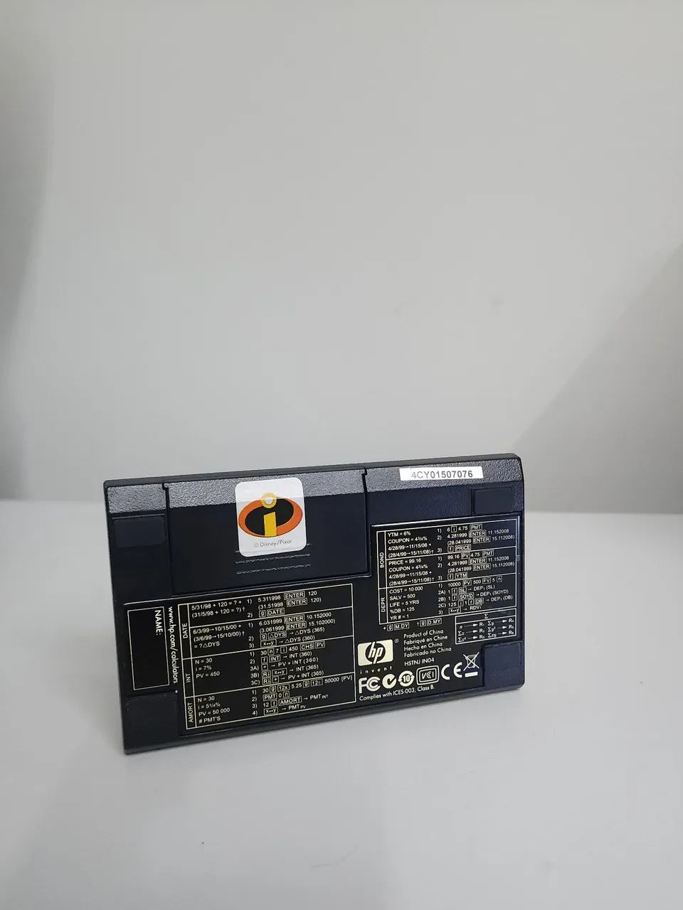 Calculadora Financeira HP 12C Original com Capa de Couro - Foto 2