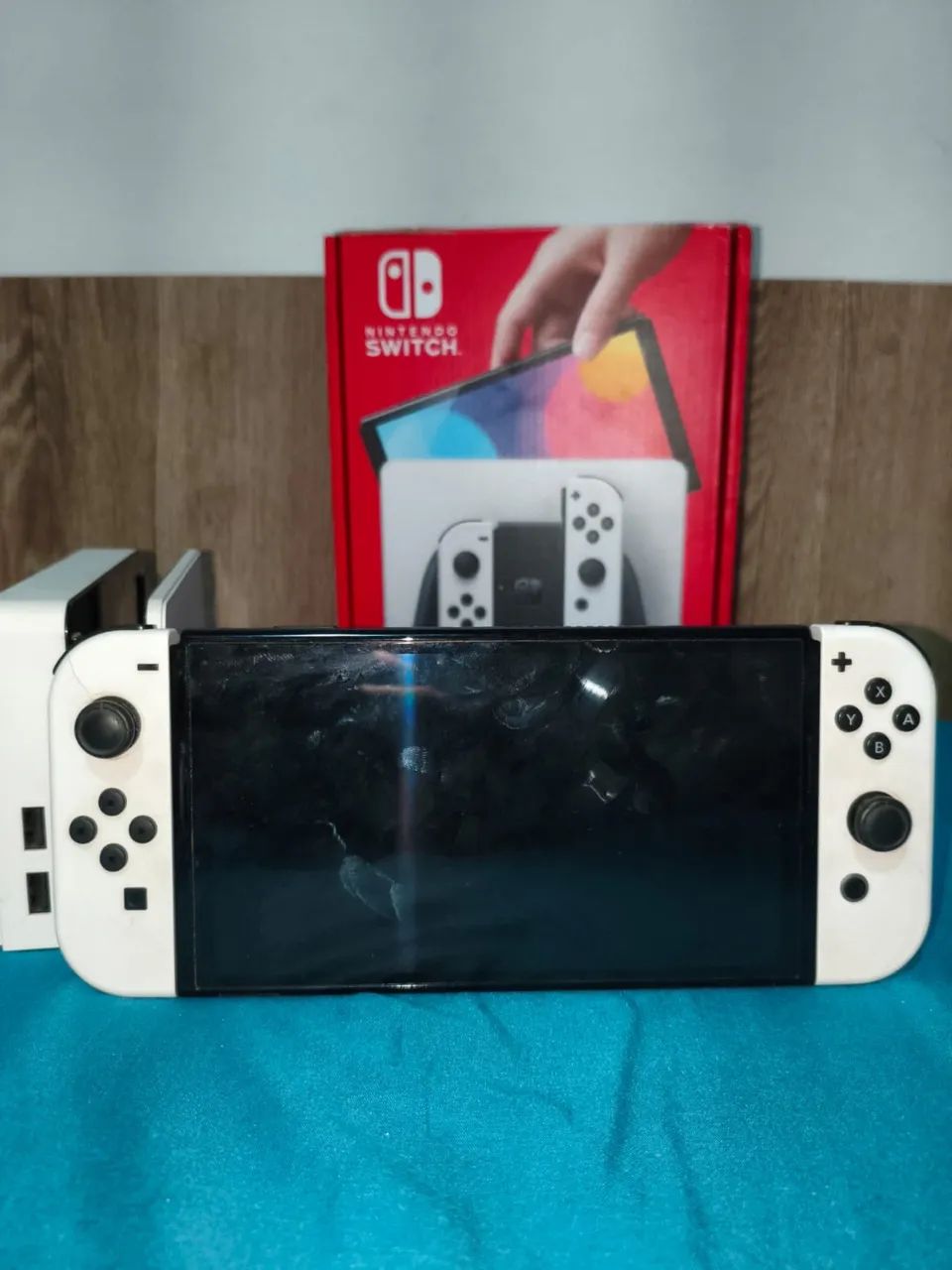 Nintendo switch oled branco  - Foto 3