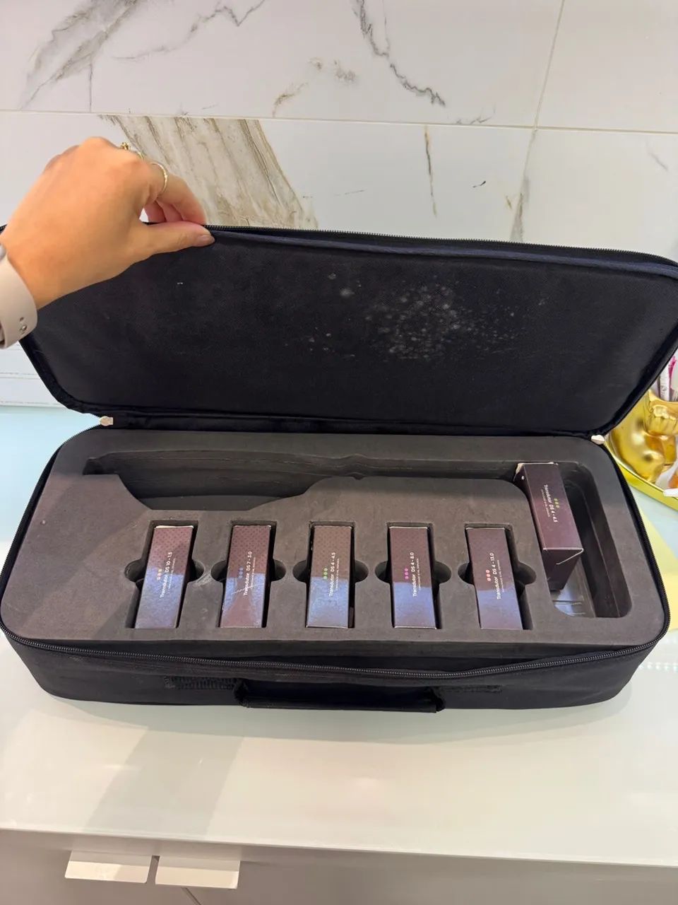 Ultrassom micro e macro focado com 5 ponteiras ultramed  - Foto 4