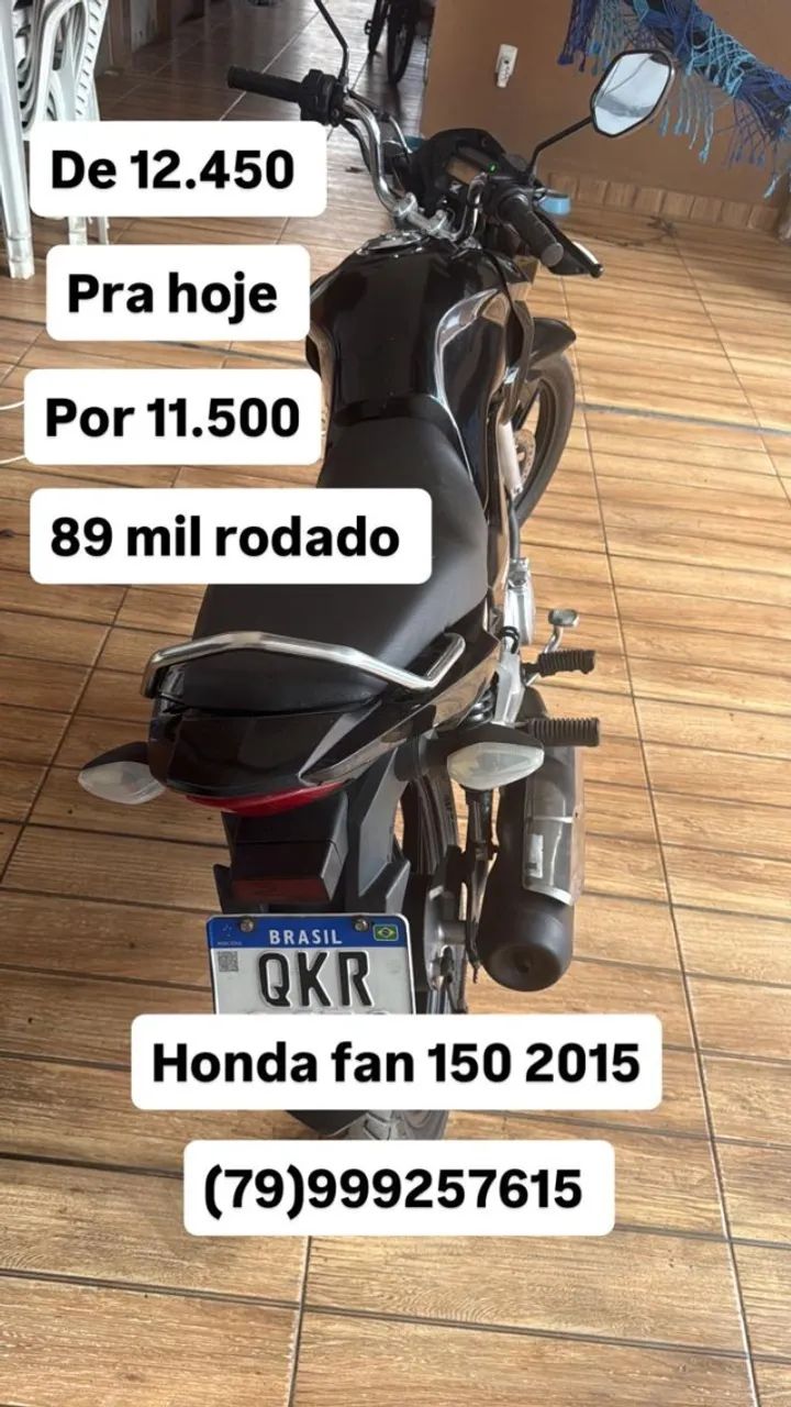 Honda fan 150 2015  - Foto 2
