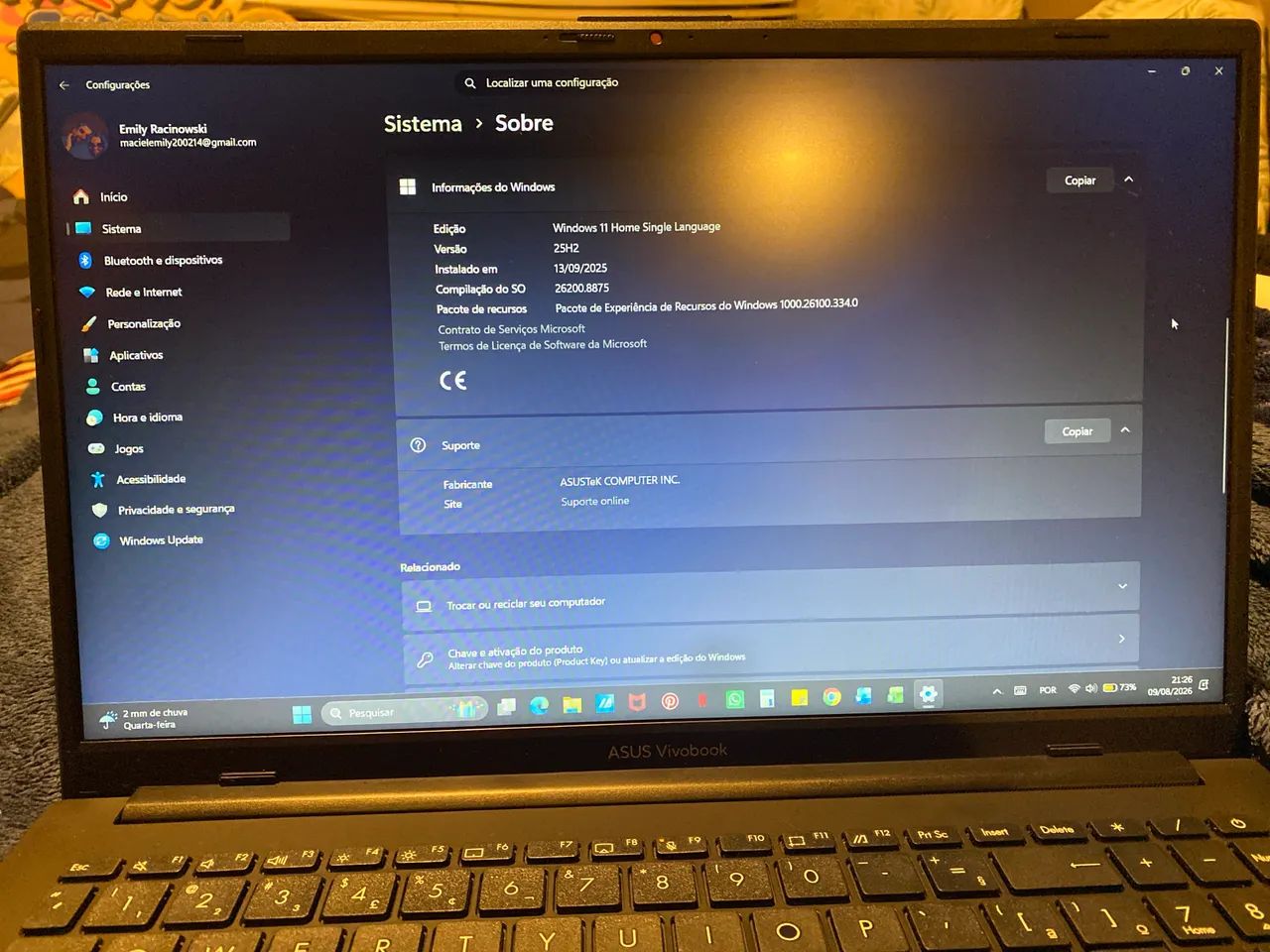   Notebook ASUS Vivobook Go 15  - Foto 5