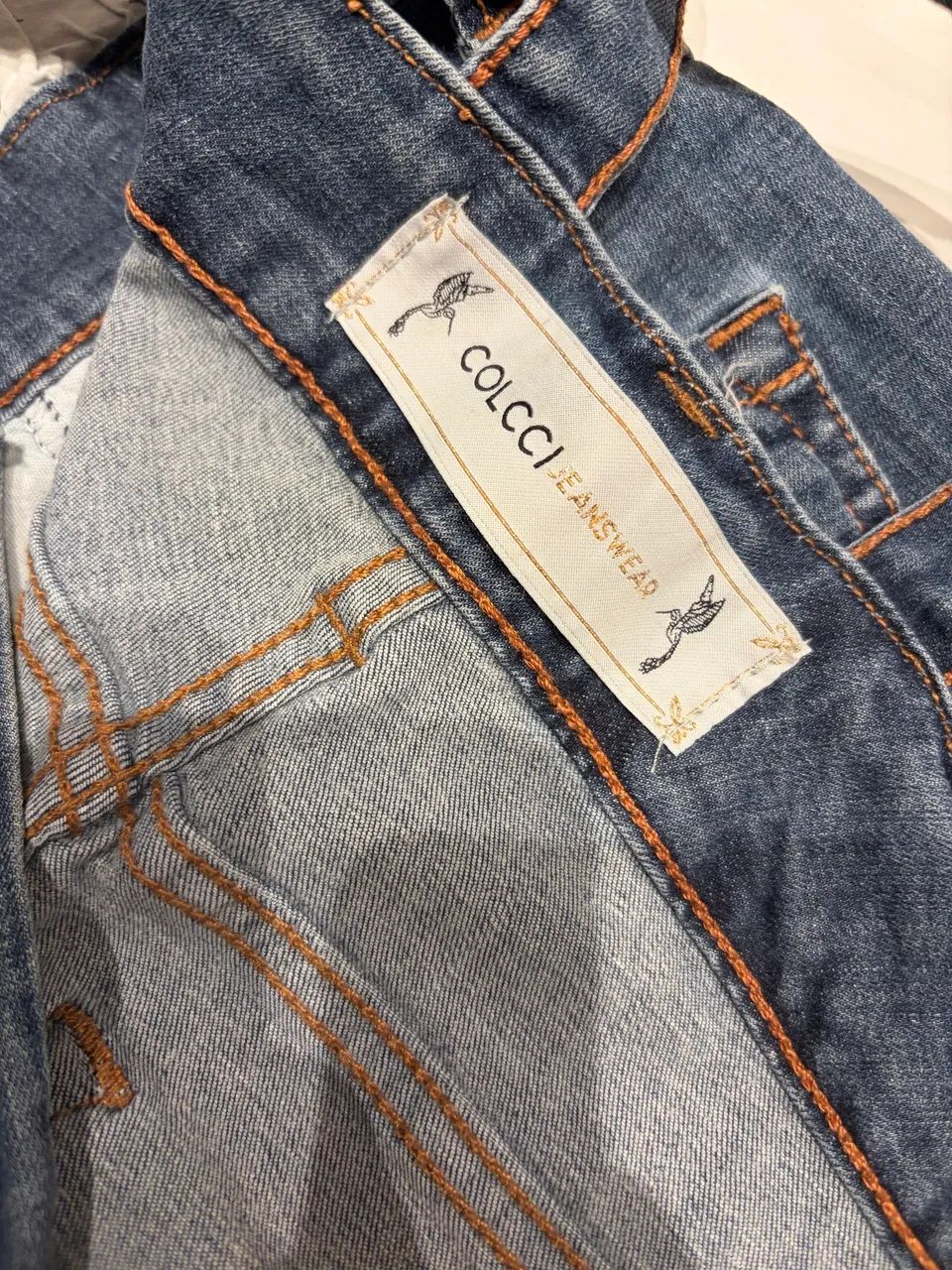 macacão jeans colcci p - Foto 3