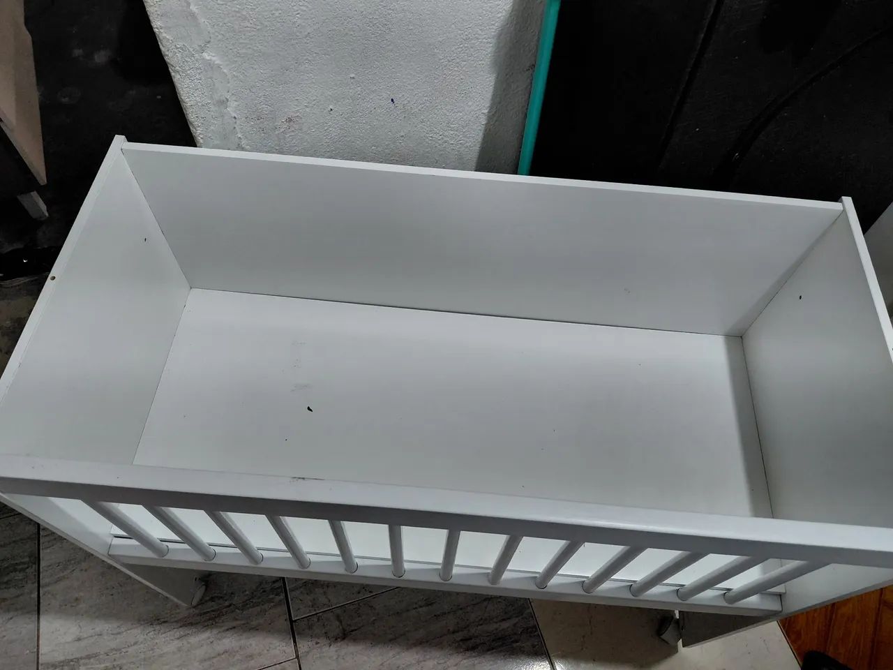 Mini berço com colchão 