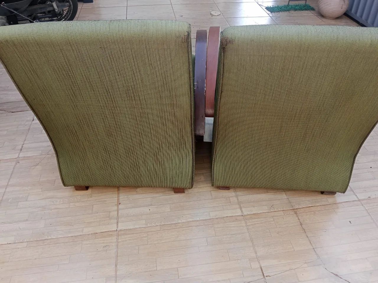 Vende 2 se poltronas de luxo! Seminovas - Foto 2