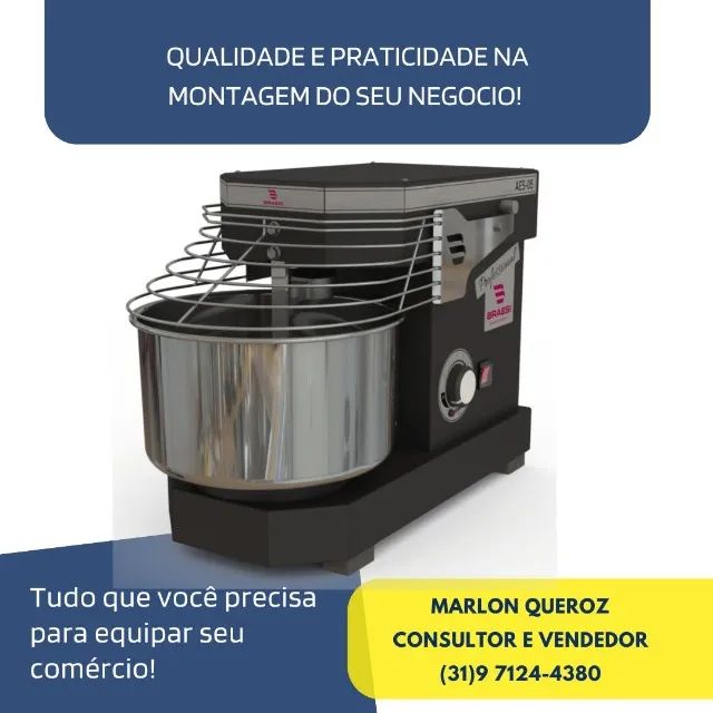 Amassadeira 5 Quilos Espiral Braesi Bivolt