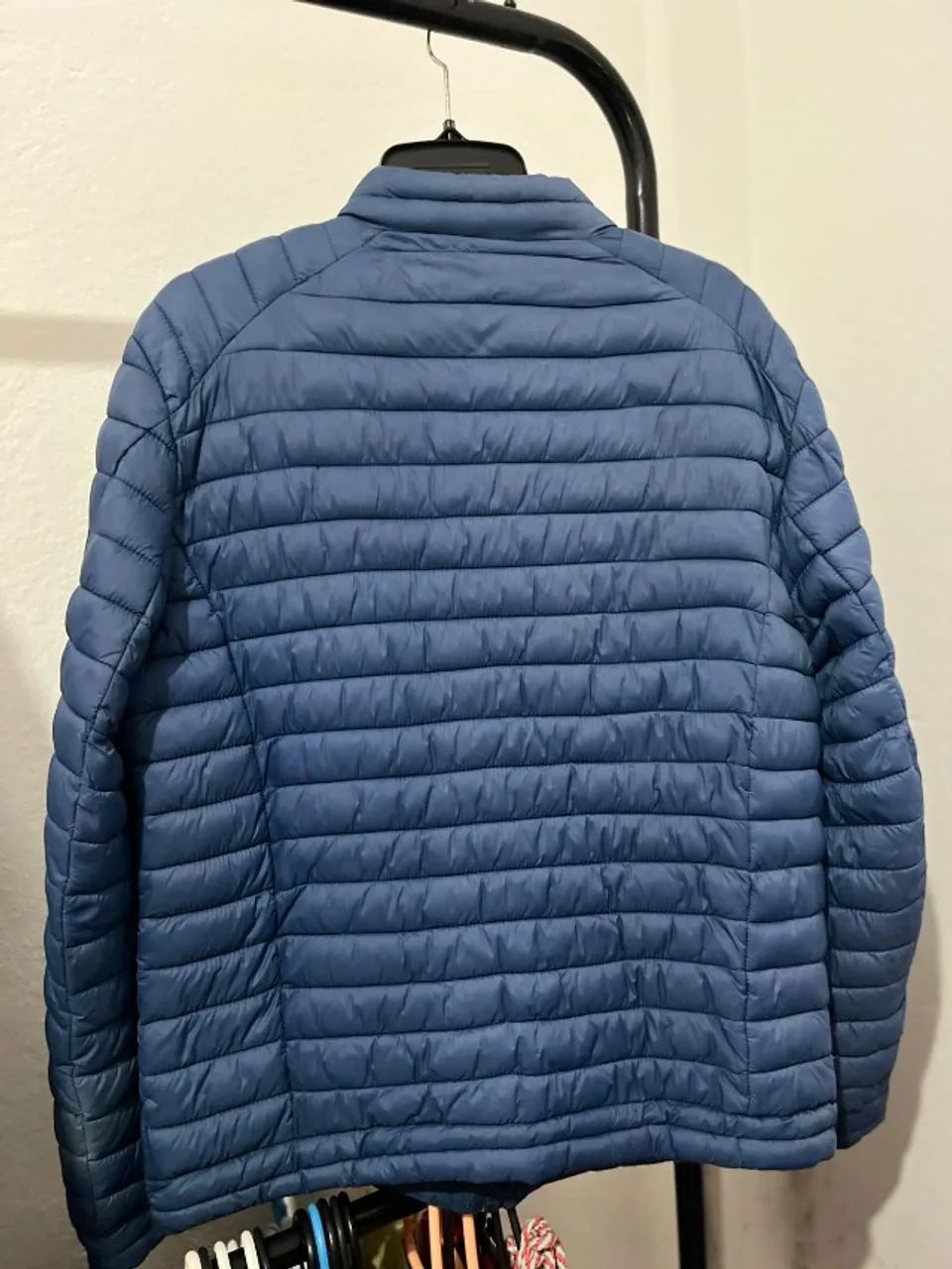 Jaqueta Puffer Azul Tam M - Foto 2