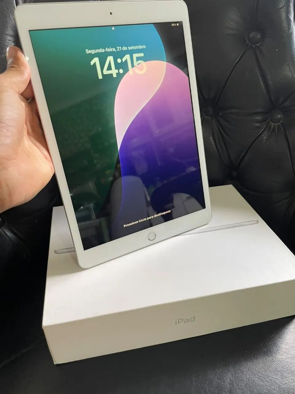 iPad 6ª Geração 9,7" - Excelente Estado + Caixa Original - Foto 3