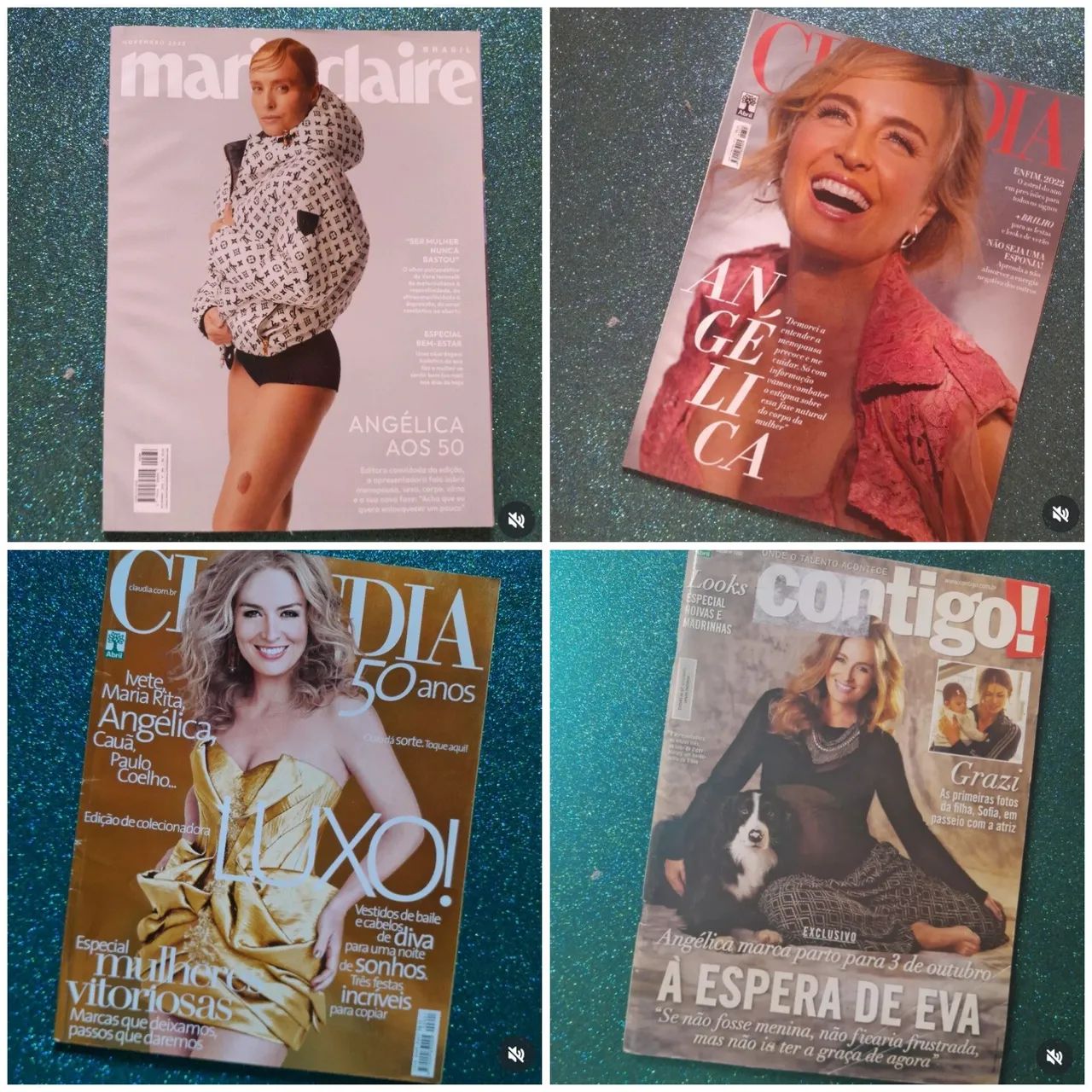 Angélica Revistas (Cada Revista R$34,00)