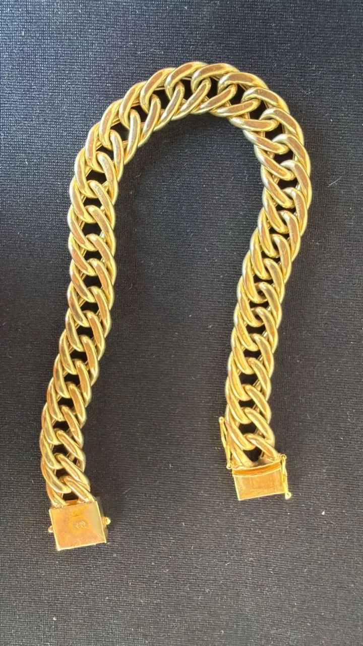 Pulseira de ouro 18k | 22g - Foto 3