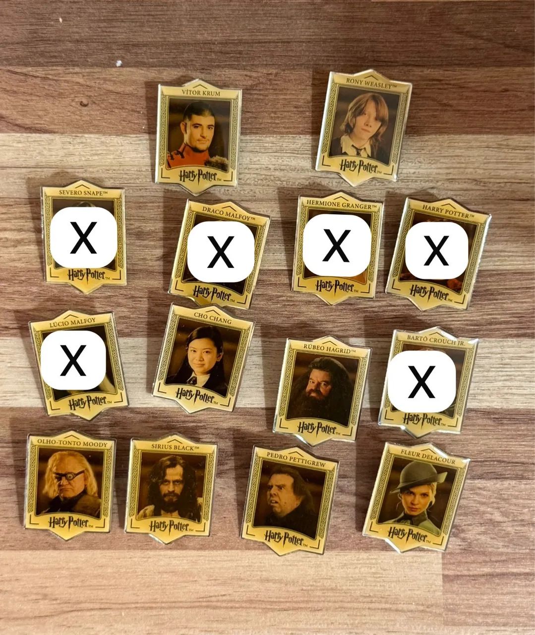 Pins Harry Potter e o Cálice de Fogo