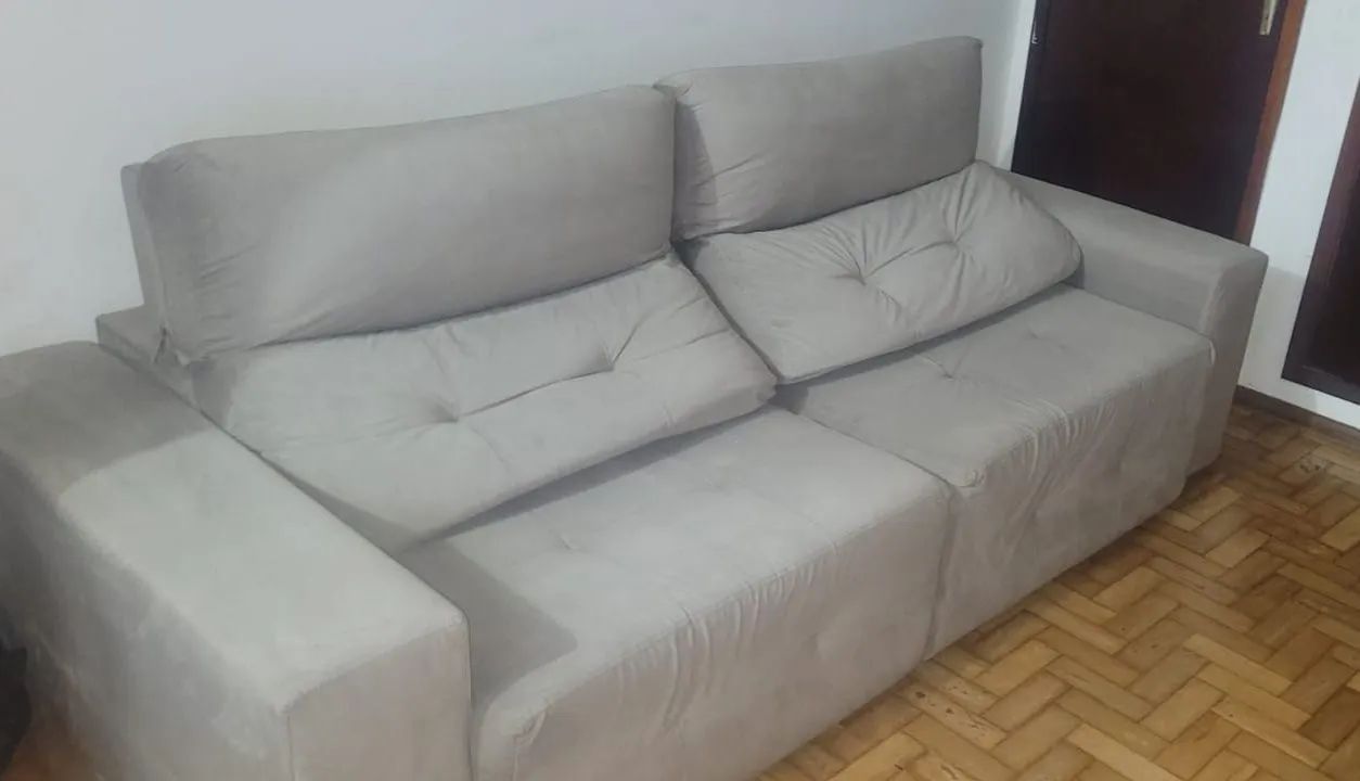 Sofá 2,5 metros retrátil e reclinável - Foto 5
