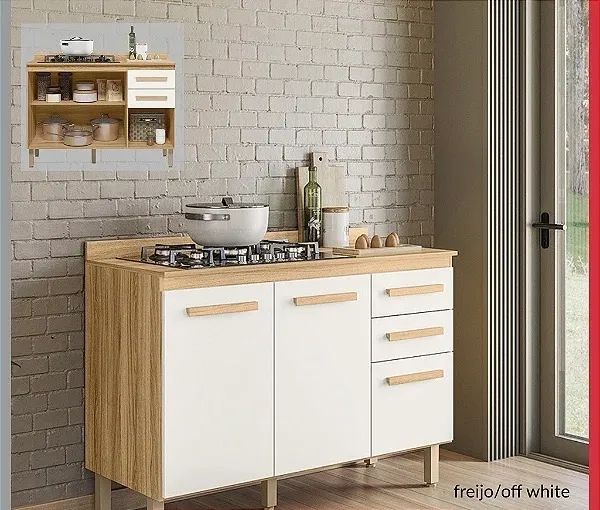 Balcão com Cooktop /Novo - Foto 2