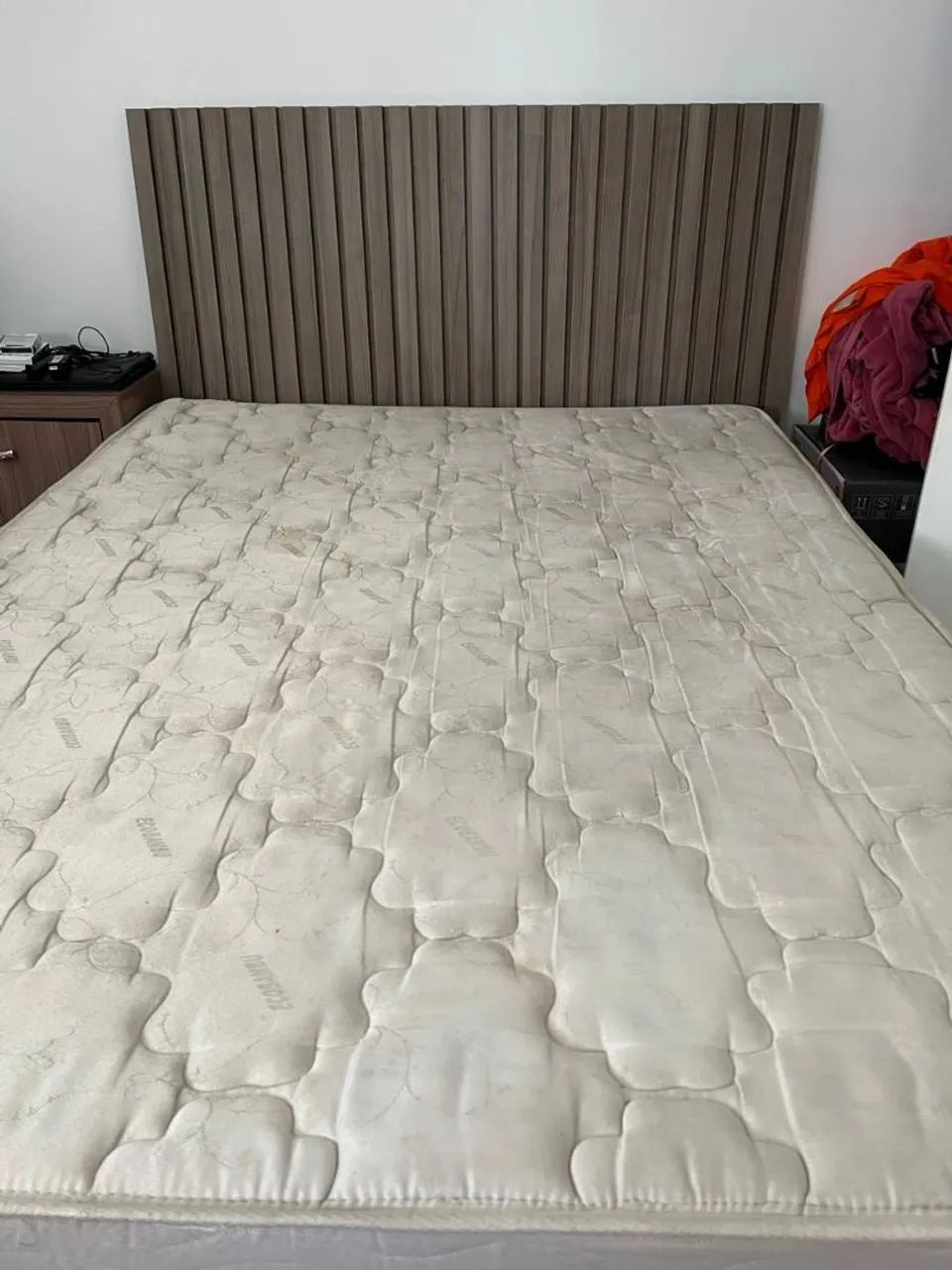 Cama box casal + colchão D33