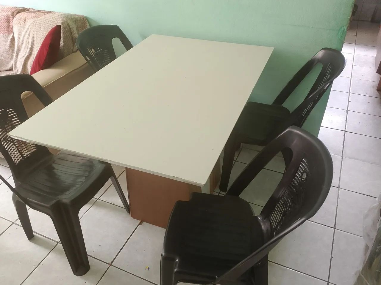 Mesa branca - Foto 2