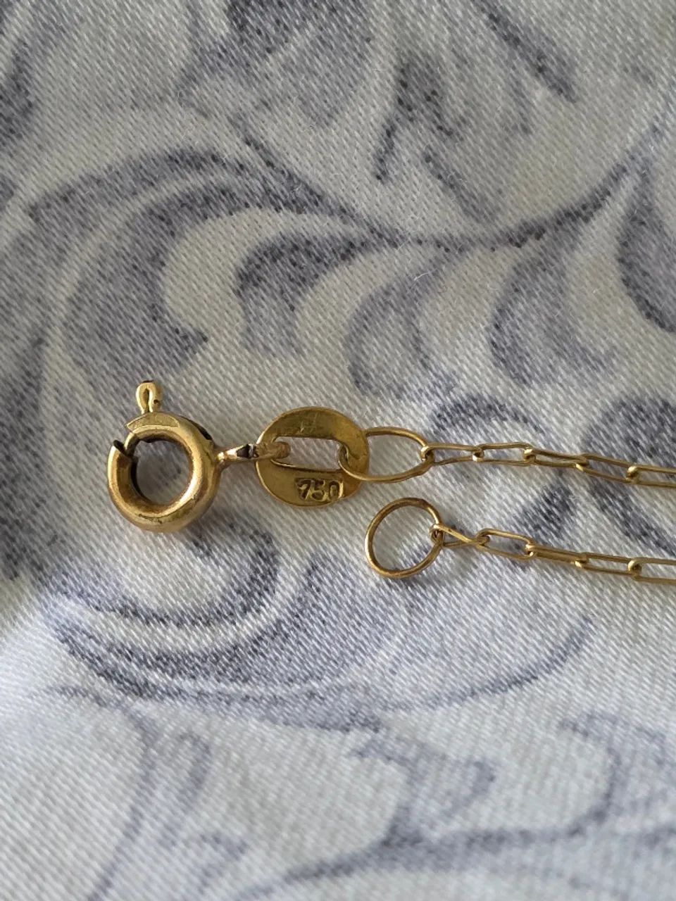 Pulseira de ouro 750 com corações e zirconia  - Foto 3