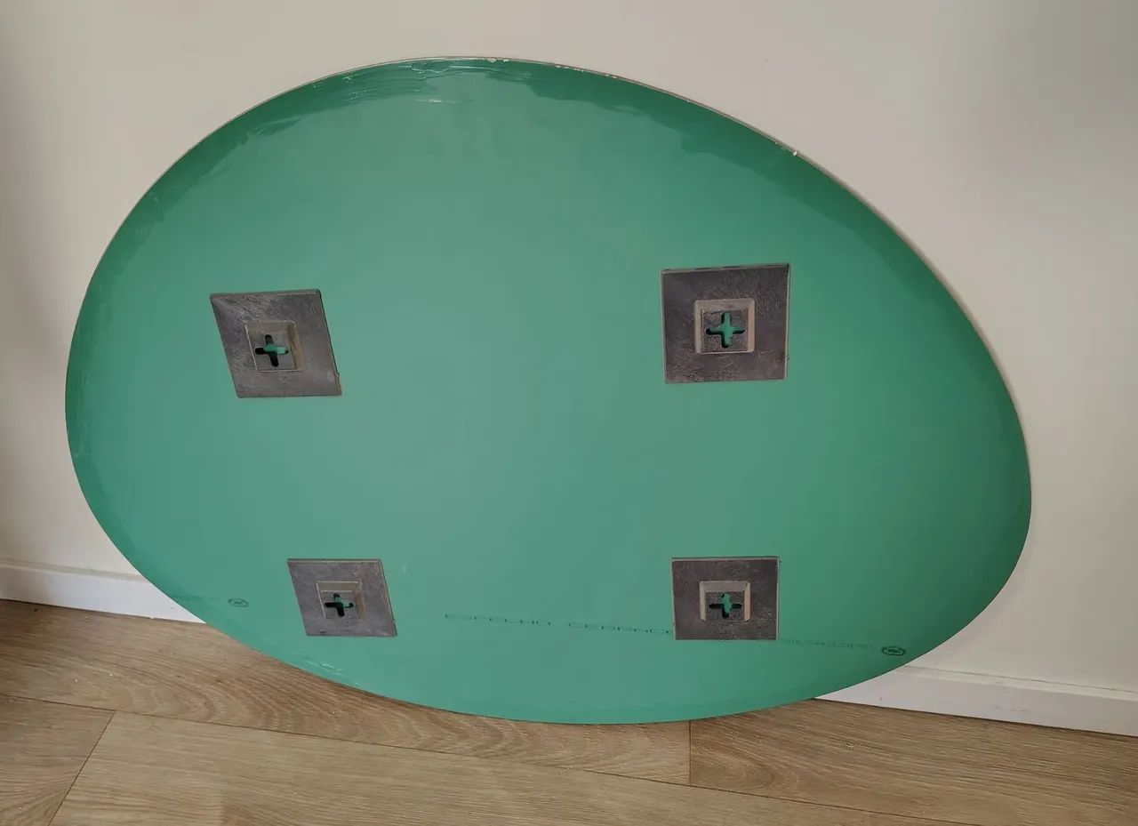 Espelho Orgânico  58 X 77 cm com fixadores. - Foto 4