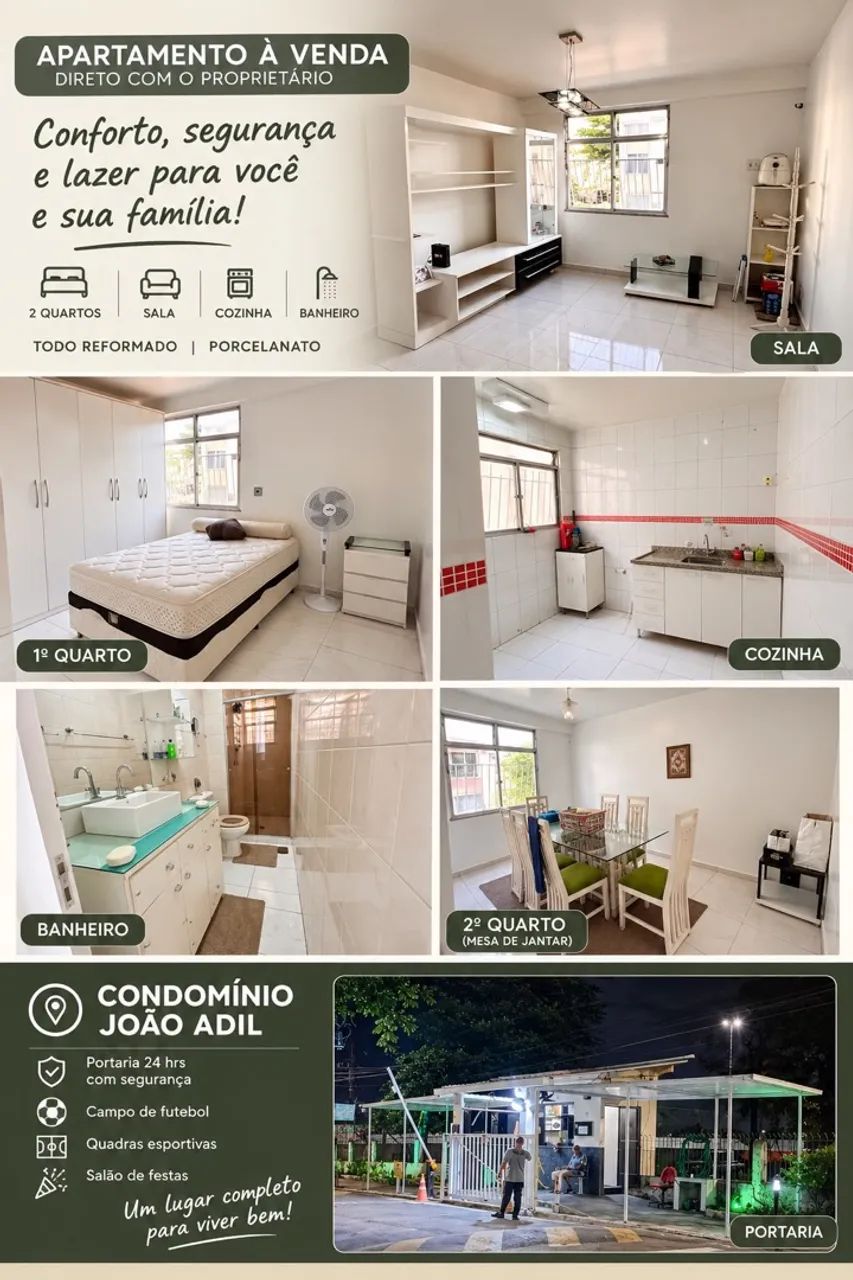 Vendo apartamento em iraja 