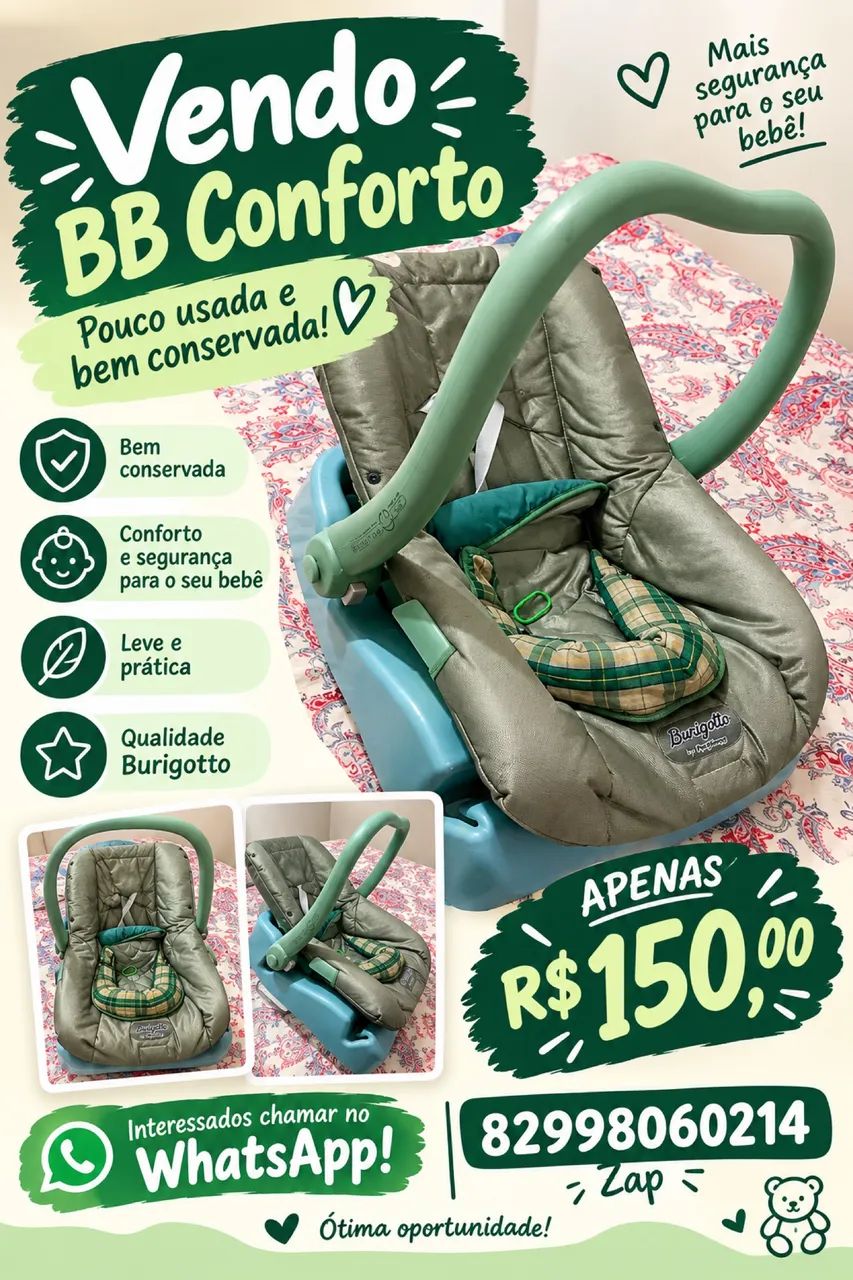 Vendo bb conforto 